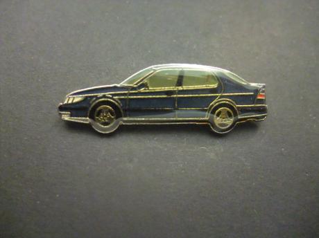 Saab 9-5 Aero hogere middenklasse 2000-2001 blauw